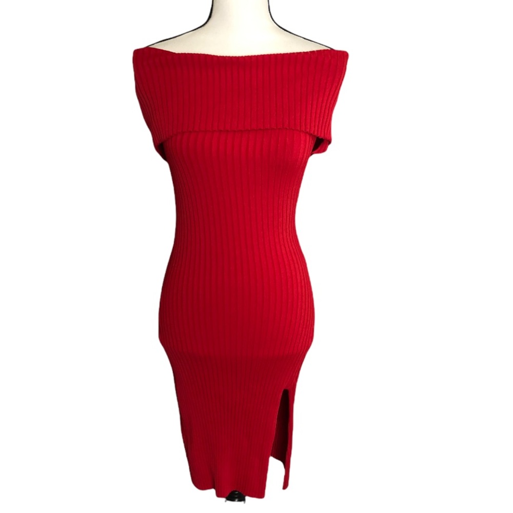 BCBGMaxazria red dress XS